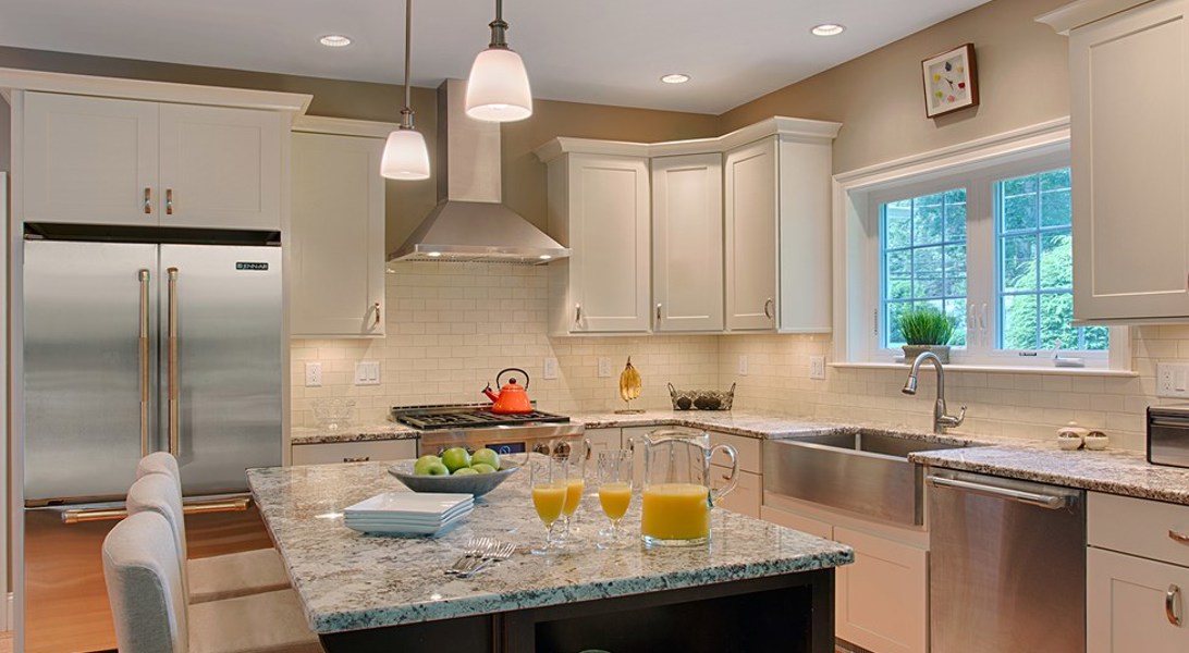 Open concept in Needham, MA