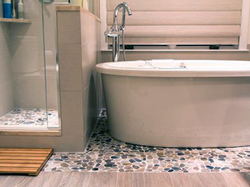 Bedford, MA spa-like bathroom
