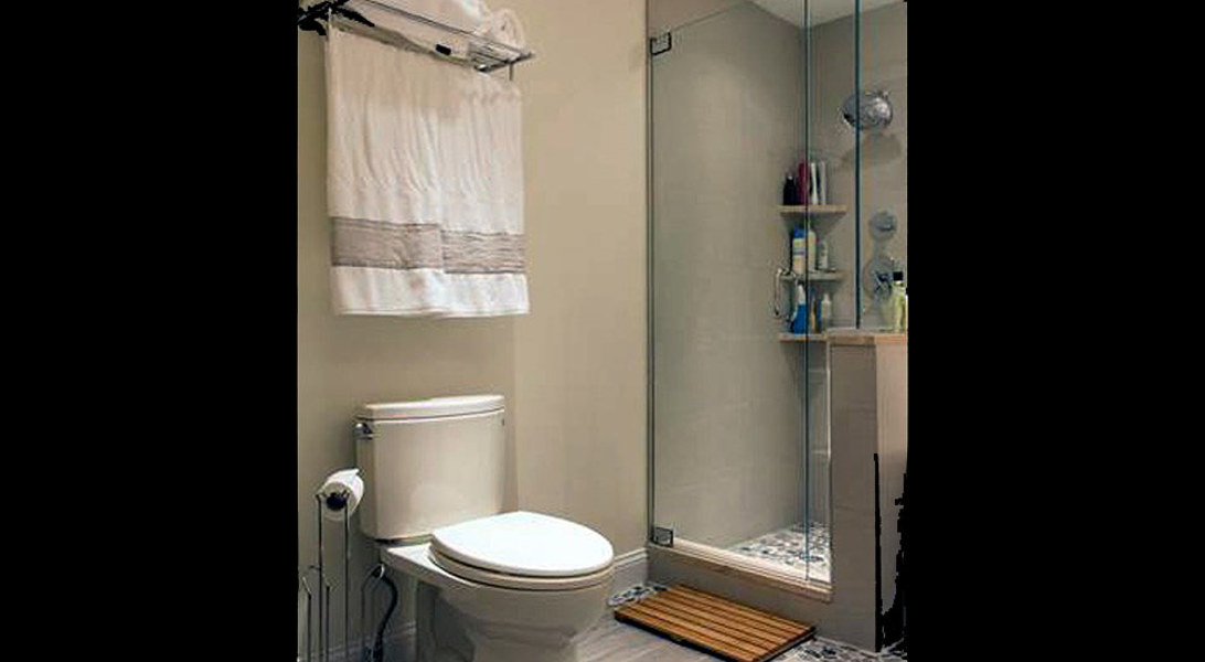 Bedford, MA spa-like bathroom