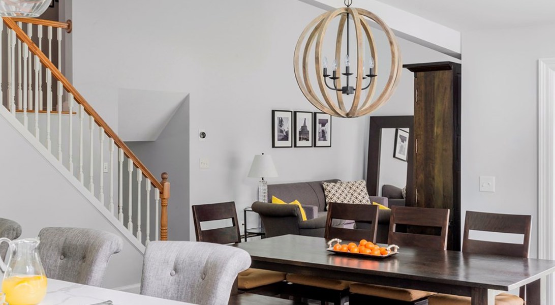 Bright white & chic in Bedford, MA