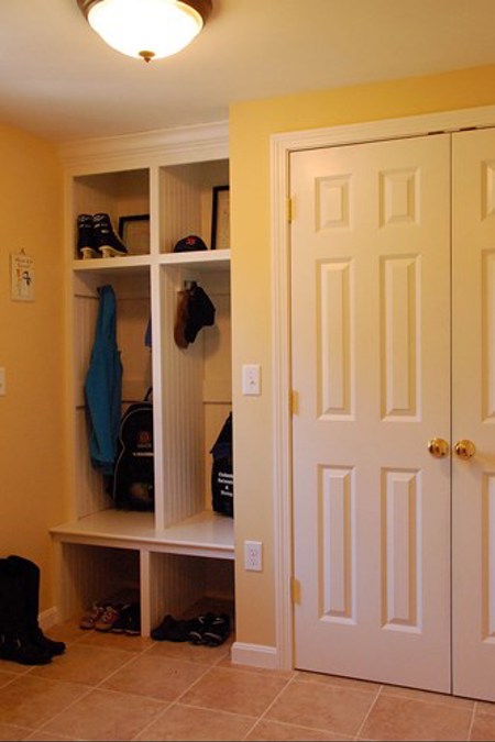 After: Mudroom