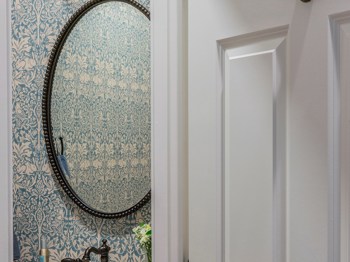 Newton, MA powder room