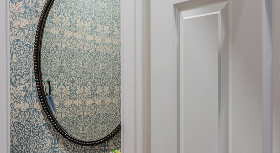 Newton, MA powder room